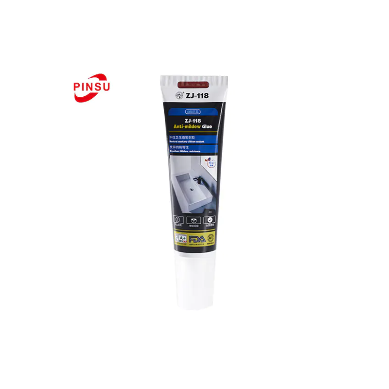 ZJ-118 กาวซิลิโคนป้องกันเชื้อราสำหรับห้องน้ำ/ห้องครัว/งานก่อสร้าง