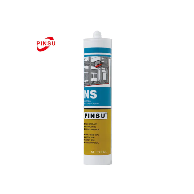 กาวซิลิโคนเป็นกลาง PINSU-NS กันน้ำ UV และทนต่อสภาพอากาศ